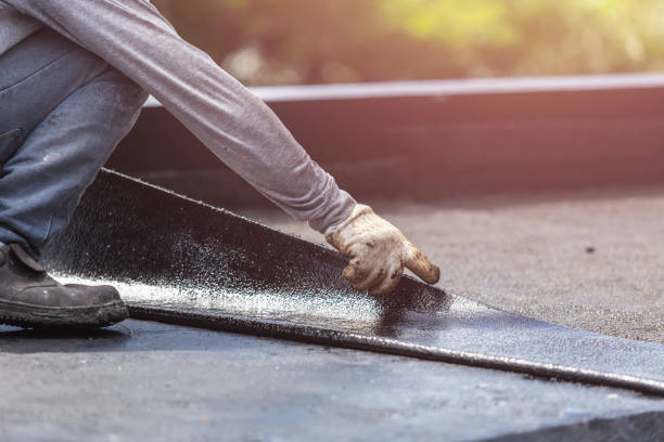 Professional Exterior Waterproofing technician working in Somerset, WI